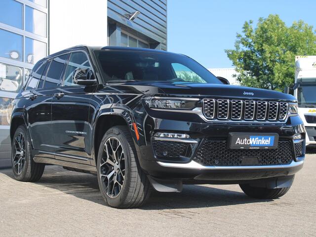 Jeep GRAND CHEROKEE 2.0 Summit Reserve 4xe | McIntosh Audio | Camera | Adapt. Cruise | Schuif-/Kanteldak | Head Up | 21" | Winter Pack | Luxury Leather Seats