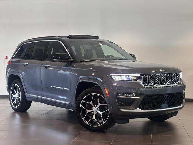 Jeep GRAND CHEROKEE Summit Reserve 4xe 380pk | LEDER | SCHUIF/KANTELDAK | MASSAGE | STOELVERW. + KOELING | 360 CAMERA