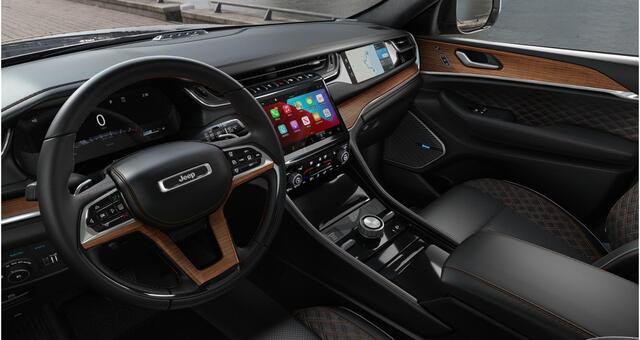 Jeep GRAND CHEROKEE 380pk Aut. Summit Reserve 4xe | Premium Audio | Camera | Adapt. Cruise | Schuif/Kanteldak | Head Up | 21" | Winter Pack | Luxery Leather Seats | 2x 10,1" beeldschermen achterin