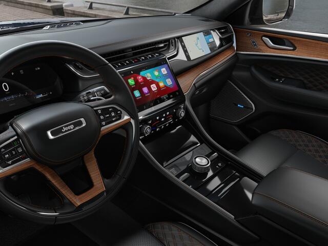 Jeep GRAND CHEROKEE 380pk Aut. Summit Reserve 4xe | Premium Audio | Camera | Adapt. Cruise | Schuif/Kanteldak | Head Up | 21" | Winter Pack | Luxery Leather Seats | 2x 10,1" beeldschermen achterin
