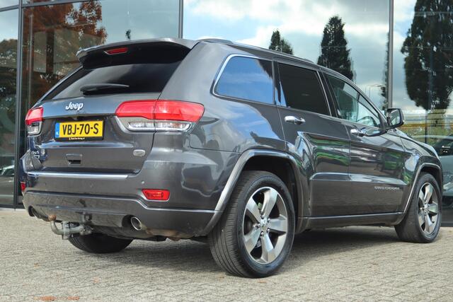 Jeep GRAND CHEROKEE 3.0 CRD AUT. LIMITED 4X4 GRIJS KENTEKEN *MARGE* | PANO | TREKHAAK | LEDER | NAVI | KEY-LESS | ACC | CAMERA