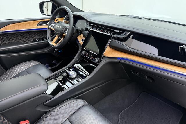 Jeep GRAND CHEROKEE 2.0 Summit Reserve 4xe 380 PK | Trekhaak | 2332 KG Trekgewicht | Lederen bekleding | Panoramisch schuifdak | Massage stoelen | Keyless