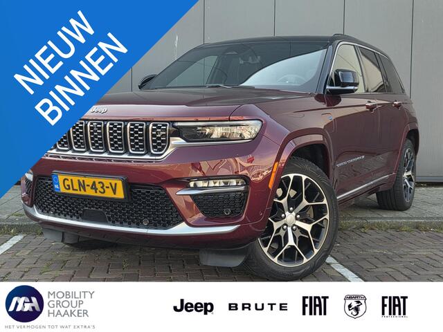 Jeep GRAND CHEROKEE 2.0 Summit Reserve 4xe | Apple-Android | Luchtvering | HDMI-Passagiersscherm