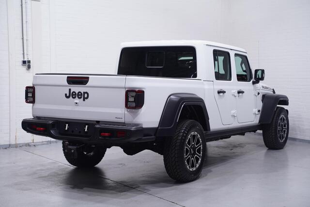 Jeep Gladiator 3.6 V6 285 pk Rubicon Grijs Kenteken 2-Zits Navi Leder Zwart, Adapt. Cruise, Targa Dak, Trekhaak, Uniek