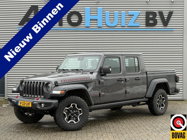 Jeep Gladiator JEEP RUBICON 3.6L V6 5 Zitplaatsen Trekhaak Tonneau cover Carplay Leder LED