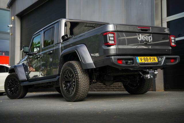 Jeep Gladiator Overland 3.0 CRD 264 pk 4x4 /BTW-auto/ ACC/ Grijs-Kenteken/ Full-Options/ Leder/ Stoel.Verw/ Stuur.Verw/ Keyless/ Camera/ Apple-Carplay/