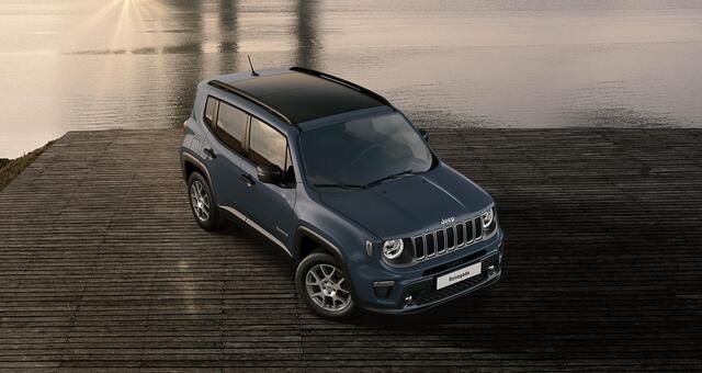 Jeep RENEGADE 1.5T e-Hybrid Altitude | MY24| Adapt. Cruise | Schuif/Kanteldak | Keyless | BSM | Navi | Apple Carplay | Uit voorraad leverbaar !