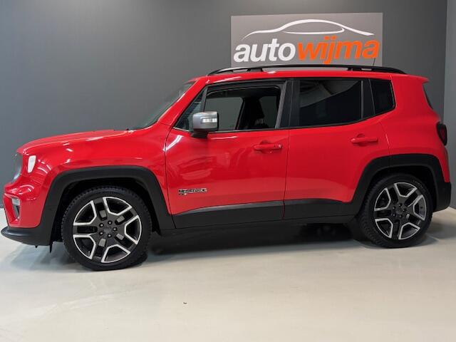 Jeep RENEGADE 1.3 Turbo 150pk Limited Automaat Afneembare trekhaak, Adaptive cruise, dodehoeksensor