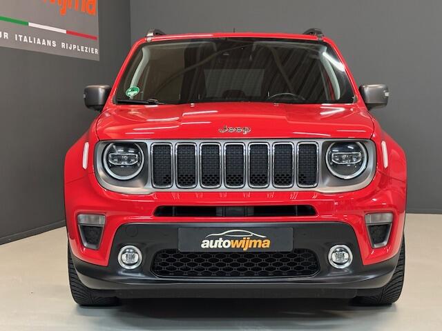 Jeep RENEGADE 1.3 Turbo 150pk Limited Automaat Afneembare trekhaak, Adaptive cruise, dodehoeksensor