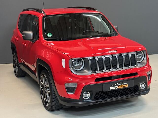 Jeep RENEGADE 1.3 Turbo 150pk Limited Automaat Afneembare trekhaak, Adaptive cruise, dodehoeksensor