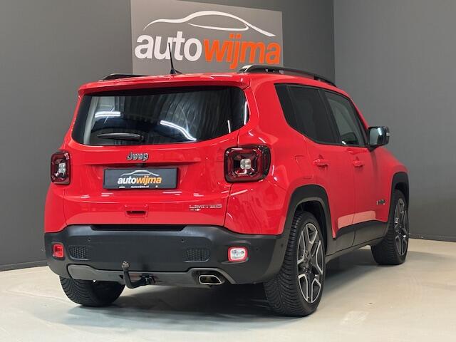 Jeep RENEGADE 1.3 Turbo 150pk Limited Automaat Afneembare trekhaak, Adaptive cruise, dodehoeksensor