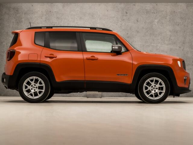 Jeep RENEGADE 1.0T Limited (PANORAMADAK, APPLE CARPLAY, GROOT NAVI, STUUR/STOELVERWARMING, GETINT GLAS, LEDEREN SPORTSTOELEN, ADAPTIVE CRUISE, KEYLESS, NIEUWE APK, NIEUWSTAAT)