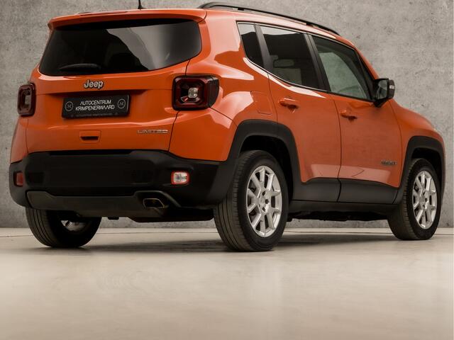Jeep RENEGADE 1.0T Limited (PANORAMADAK, APPLE CARPLAY, GROOT NAVI, STUUR/STOELVERWARMING, GETINT GLAS, LEDEREN SPORTSTOELEN, ADAPTIVE CRUISE, KEYLESS, NIEUWE APK, NIEUWSTAAT)
