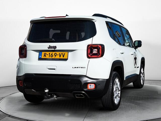Jeep RENEGADE 1.0T Freedom (120 PK) 1e-Eig. & Keurig-Onderh. BOVAG-Garantie. Trekhaak, Navigatie, Cruisecontrol, Keyless-Entry/Start, Parkeersensoren-V+A, Bluetooth, Achteruitrijcamera, Lm-Velgen-17Inch, Privacy-Glas