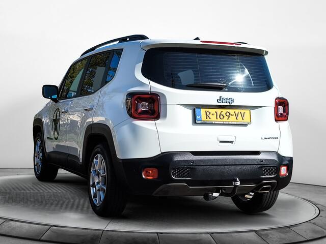 Jeep RENEGADE 1.0T Freedom (120 PK) 1e-Eig. & Keurig-Onderh. BOVAG-Garantie. Trekhaak, Navigatie, Cruisecontrol, Keyless-Entry/Start, Parkeersensoren-V+A, Bluetooth, Achteruitrijcamera, Lm-Velgen-17Inch, Privacy-Glas