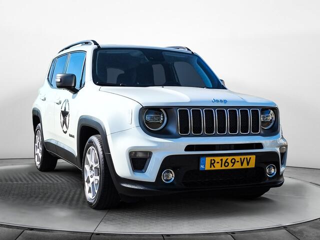 Jeep RENEGADE 1.0T Freedom (120 PK) 1e-Eig. & Keurig-Onderh. BOVAG-Garantie. Trekhaak, Navigatie, Cruisecontrol, Keyless-Entry/Start, Parkeersensoren-V+A, Bluetooth, Achteruitrijcamera, Lm-Velgen-17Inch, Privacy-Glas