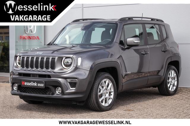 Jeep RENEGADE 4xe 240 Plug-in Hybrid Electric Limited Lease Ed. - All-in rijklaarprijs | navi | Park Pack | Cam | Dodehoek sens.