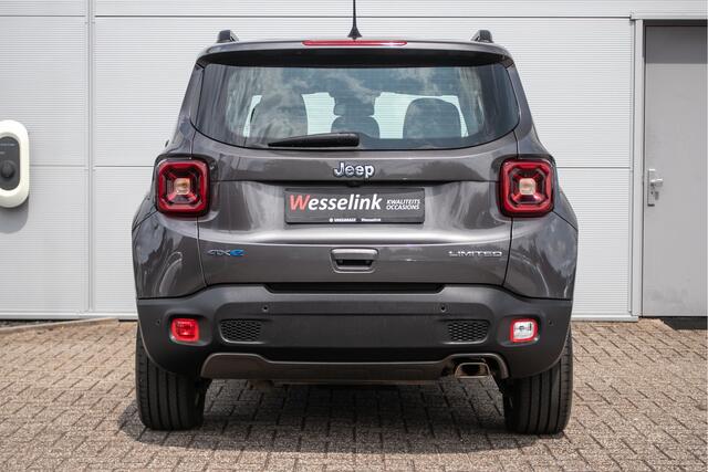 Jeep RENEGADE 4xe 240 Plug-in Hybrid Electric Limited Lease Ed. - All-in rijklaarprijs | navi | Park Pack | Cam | Dodehoek sens.