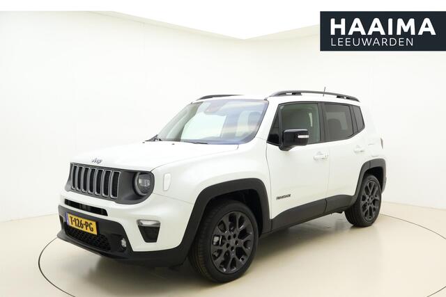 Jeep RENEGADE 4xe 190 Plug-in Hybrid Electric Limited Automaat | Navigatie | Trekhaak | Lederen bekleding | Stoel & Stuurverwarming | Keyless | Dakrails | Getint glas