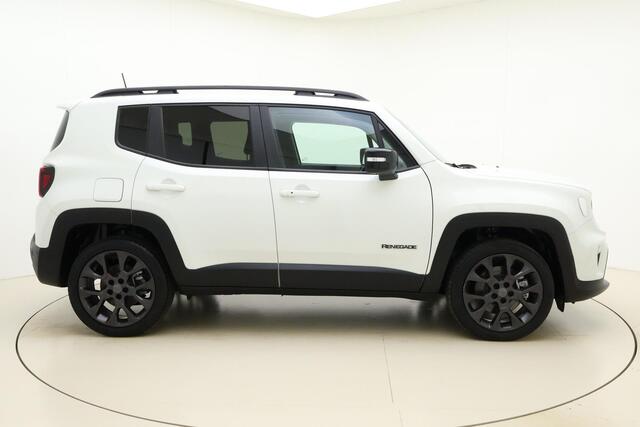 Jeep RENEGADE 4xe 190 Plug-in Hybrid Electric Limited Automaat | Navigatie | Trekhaak | Lederen bekleding | Stoel & Stuurverwarming | Keyless | Dakrails | Getint glas