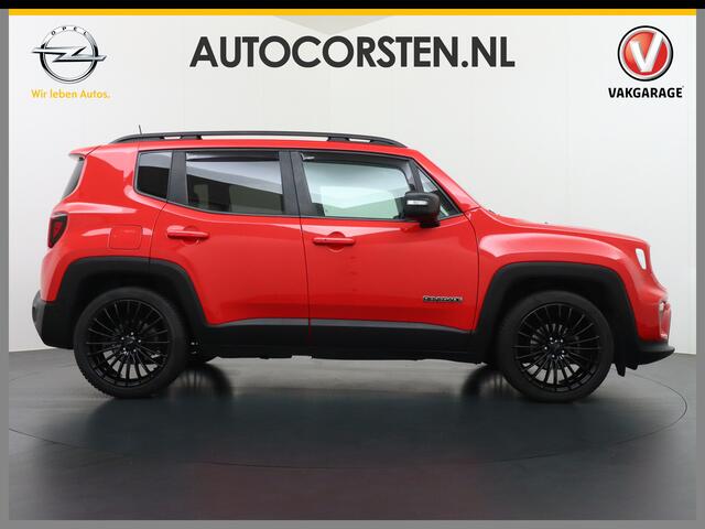 Jeep RENEGADE T120pk Navi Camera Apple Carplay Android Auto Achteruitrij-Assist Dodehoek-detectie Park-Assist PDC-A+V 19" DAB U-Connect Live 8,4" Keyless Pdc 80th Anniversary Regen-Lichtsensor Led Blindspot monitoring Lane Assist Dim.Binnenspiegel Lmv Privacy Glas Blue