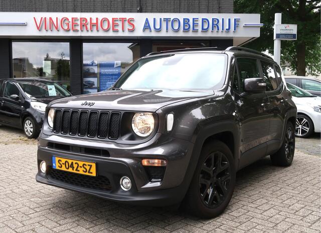 Jeep RENEGADE 150 Pk Benzine * Black Star Edition *** AUTOMAAT *** * Open Schuifdak * Trekhaak 1.450 kg Trekvermogen * Black Elements * Vingerhoets; Vierde Generatie Eersteklas Service !