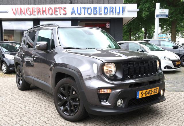 Jeep RENEGADE 150 Pk Benzine * Black Star Edition *** AUTOMAAT *** * Open Schuifdak * Trekhaak 1.450 kg Trekvermogen * Black Elements * Vingerhoets; Vierde Generatie Eersteklas Service !