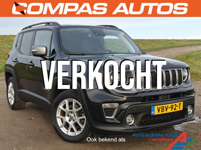 Jeep RENEGADE 1.3T Limited | Carplay | Trekhaak | Automaat