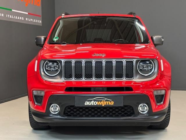 Jeep RENEGADE 1.3 Turbo 150pk Limited Automaat Afneembare trekhaak, Adaptive cruise, dodehoeksensor