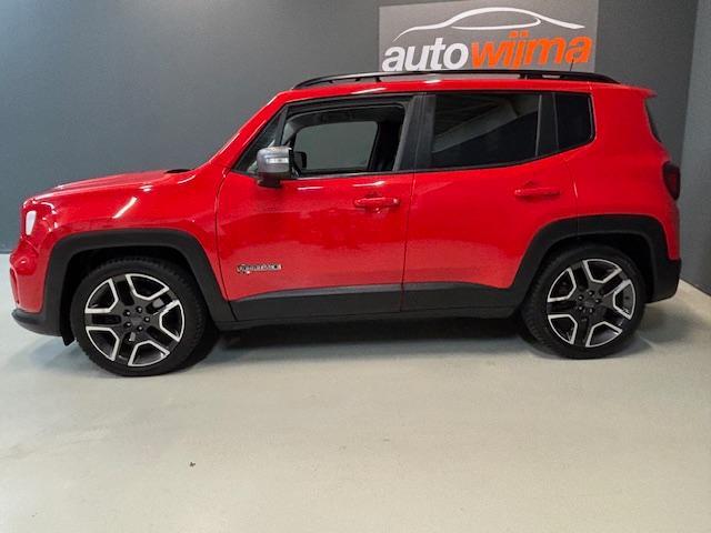 Jeep RENEGADE 1.3 Turbo 150pk Limited Automaat Afneembare trekhaak, Adaptive cruise, dodehoeksensor