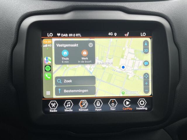 Jeep RENEGADE 4xe 240 Plug-in Hybrid Electric Trailhawk | Afn.Trekhaak/Navi/Adapt.Cruise/Clima/Stoel+Stuurverw./19"/Apple CarPlay-AndroidAuto