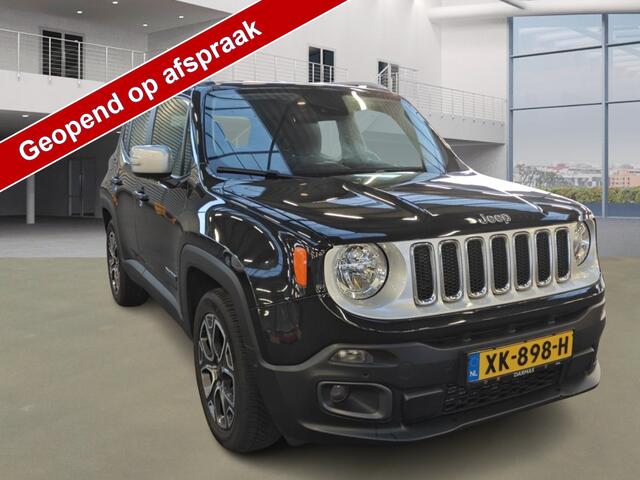 Jeep RENEGADE 1.4 MultiAir Limited, camera, adapt. cruise, navi, 2 x PDC, clima, voll. onderh. historie