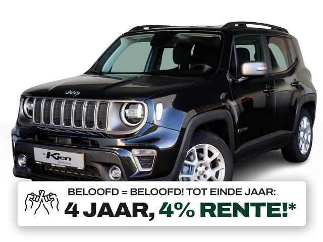 Jeep RENEGADE 1.3T Limited | Automaat | Full LED | Navigatie |