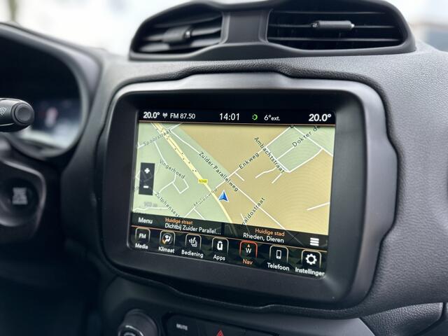 Jeep RENEGADE 1.0T Limited UNIEK*Camera*Leder*LED *19LM*NAVI*CRUISE*KEYLES*STV