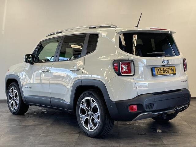 Jeep RENEGADE 1.4 MultiAir Limited Cruise/Climate Navi Keyless Panoramadak Trekhaak NAP!