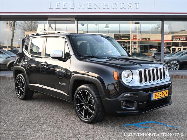 Jeep RENEGADE 1.4 MultiAir Limited, AUTOMAAT, PDC, clima, cruise, stoel- stuurverwarming, navi