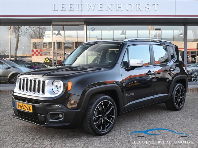 Jeep RENEGADE 1.4 MultiAir Limited, AUTOMAAT, PDC, clima, cruise, stoel- stuurverwarming, navi