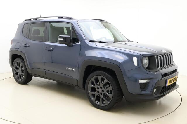 Jeep RENEGADE 1.5T 130pk e-Hybrid S Automaat | Navigatie | Climate control | Camera | Lederen bekleding | Dakrails | Keyless | Lichtmetalen velgen