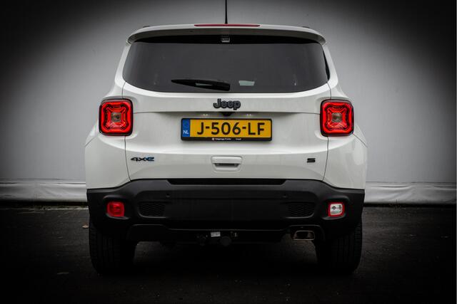 Jeep RENEGADE 4xe 240 Plug-in Hybrid Electric S Trekhaak/ Leer/ Stoel-stuurverwarming/ Camera/ Carplay/ Navigatie/ Adapt. cruise