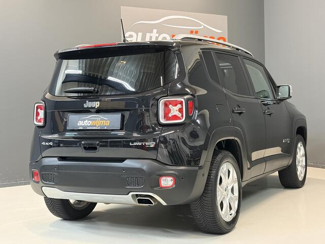 Jeep RENEGADE 1.4 MultiAir 170pk Limited 4x4 Automaat Leder, Xenon, Panodak, Veel opties!