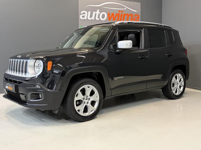 Jeep RENEGADE 1.4 MultiAir 170pk Limited 4x4 Automaat Leder, Xenon, Panodak, Veel opties!