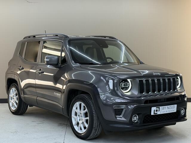 Jeep RENEGADE 1.0T Limited, 120Pk, 2018, 2de eigenaar, Volledig leder, Camera, Climate control, Cruise control, Parkeersensoren, 4 seizoenen banden, LED koplampen, Navigatie,