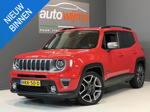 Jeep RENEGADE 1.3Turbo 150pk Limited Automaat Afneembare trekhaak, 19Inch, Stoelverwarming, adaptive cruise