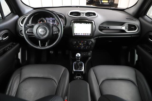 Jeep RENEGADE 1.0T 80th Anniversary | 120PK | Keyless-go | Stuurverwarming | Clima | Led | Leder | Elek. Stoelen | Trekhaak | Camera | 2021.