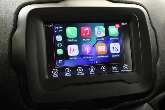 Jeep RENEGADE 1.3T DDCT Limited Automaat - Carplay, Cruise, Clima