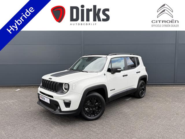 Jeep RENEGADE 4xe 240 Plug-in Hybrid Electric Trailhawk 4WD (Elektrisch Schuifdak - Stoel-/- stuurwielverwarming - Camera - Keyless Entry - LED - Adaptieve Cruise Controle - Navigatie - Automatische Airco)
