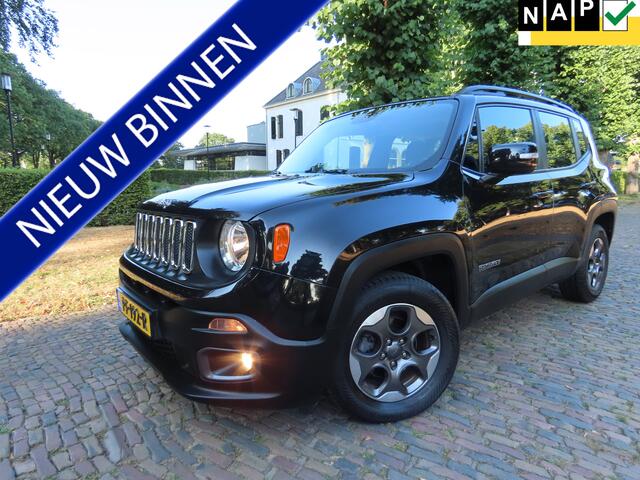 Jeep RENEGADE 1.4 MultiAir Longitude Automaat ***141 !!! PK*** 48474 KM !!! N.A.P *** Dealer Onderhouden ***Zeer nette Auto *** Airco Cruisecontrol Navigatie Carplay Pdc Lm Velgen