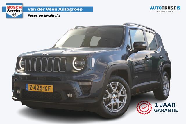 Jeep RENEGADE 1.5T e-Hybrid Altitude | Incl. 12 maanden | Achteruitrijcamera | Parkeersensoren | Cruise control | Climate control | Bluetooth | Airco | Navigatie | Lichtmetalen velgen | Lane assist | DAB