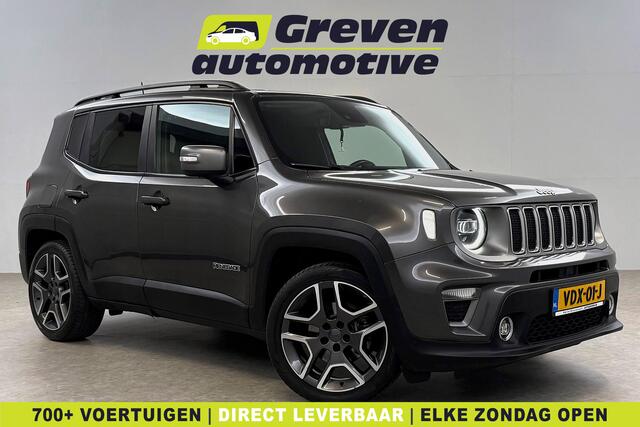 Jeep RENEGADE 1.3T Limited 151PK | Grijs Kenteken | VAN | Camera | Carplay | Clima | Cruise | Keyless