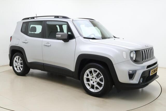 Jeep RENEGADE 1.3T DDCT Limited Automaat | Trekhaak | Climate control | Hoge instap | Dakrails | DAB Radio | Lichtmetalen velgen | Cruise control